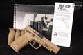 Smith & Wesson (S&W) M&P9 M2.0, Full Size, Thumb Safety 9mm Luger FDE in Very Good Condition Image 2