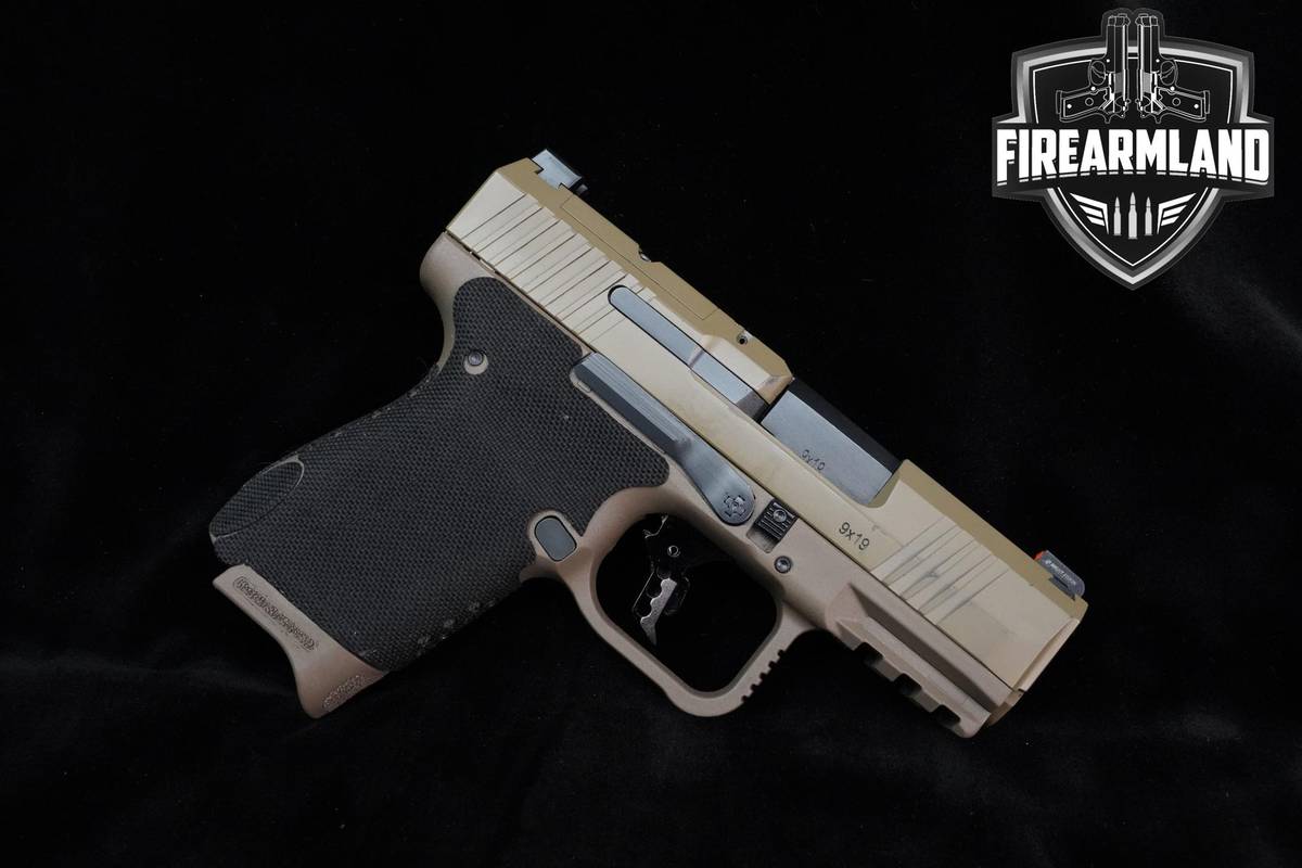 Canik MC9 Mete FDE 9mm 3.18” FDE Canik-MC9 MC-9 3 MAGS, ORIG CASE & HOLSTER