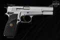 1993 Browning Hi-Power Mark III, Silver Chrome 9mm Luger Silver Chrome in Excellent Condition Image 3