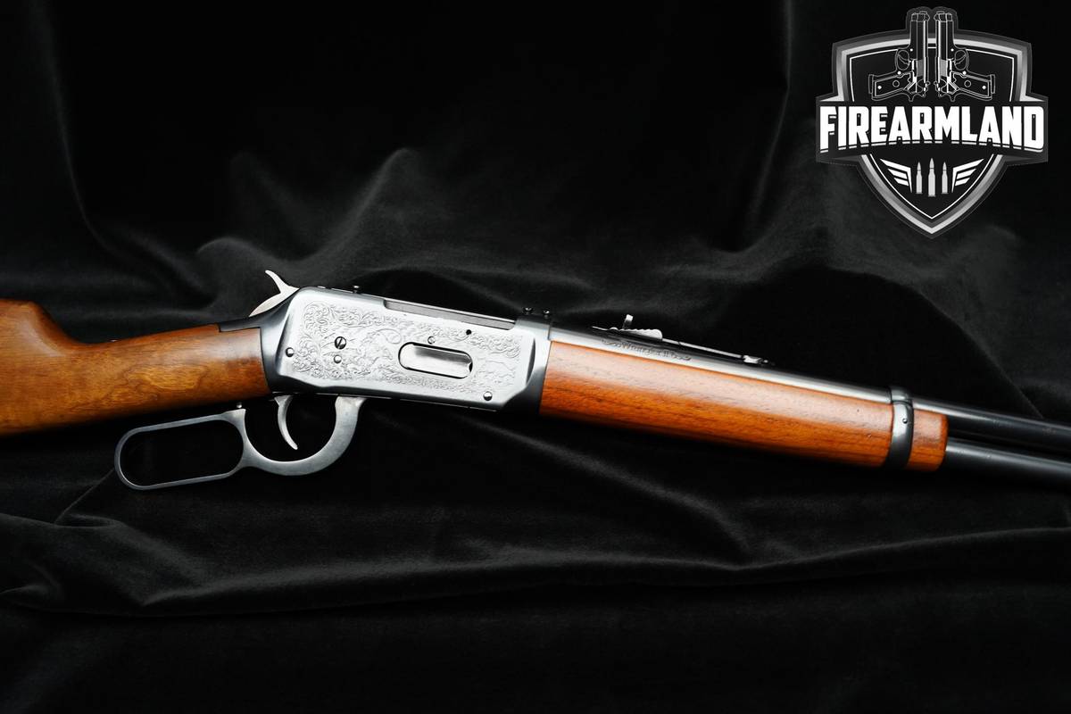 1984 ENGRAVED Winchester 94AE Wrangler II 38-55 Win 16" Rifle 94-AE 1894