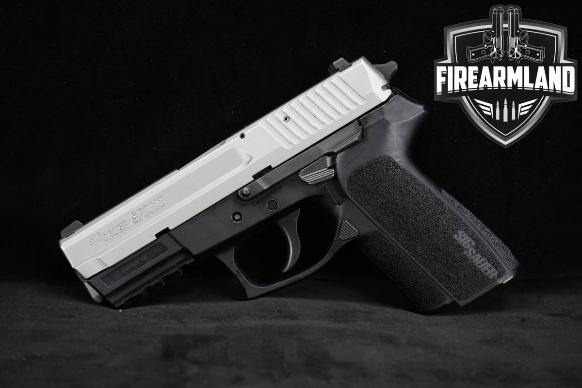 Sig Sauer SP2022 9mm 3.9" Two-Tone SP-2022 +ORIG CASE