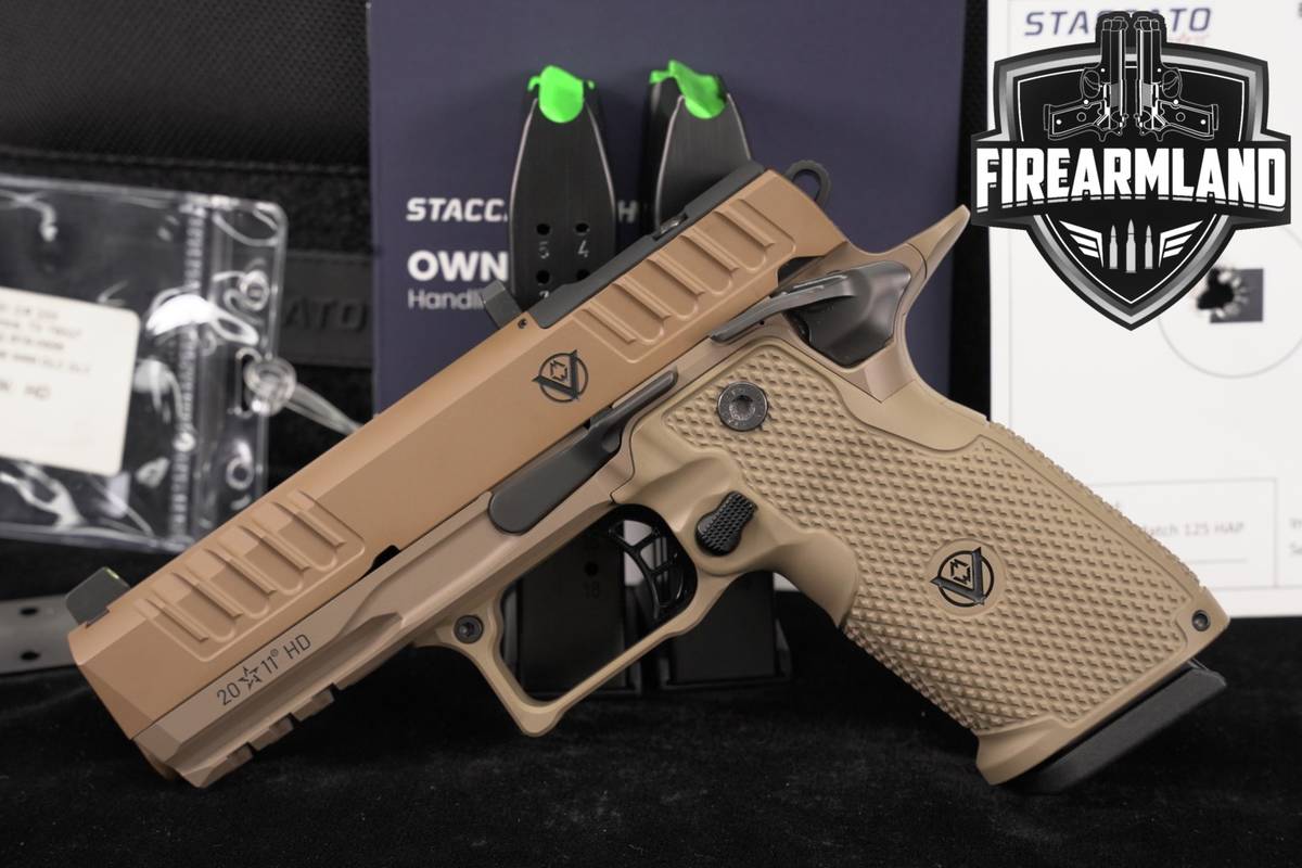 Staccato HD P4 STI Vulcan Machine Werks 9mm 1911 2011 +3 MAGS & ORIG CASE