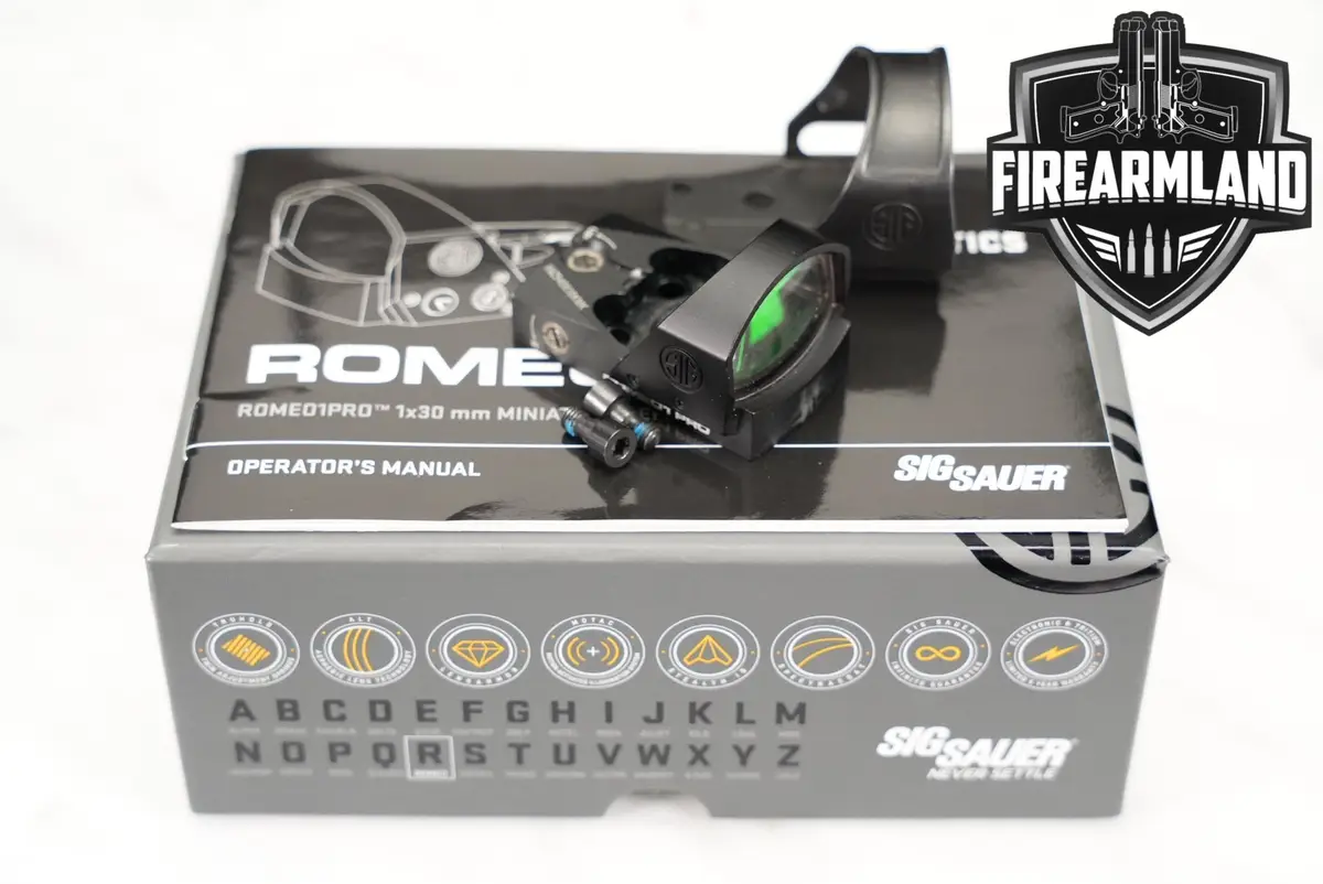 Sig Sauer Romeo1 Pro 3 MOA Red Dot Sight Romeo 1 Romeo1Pro RDS +ORIG BOX