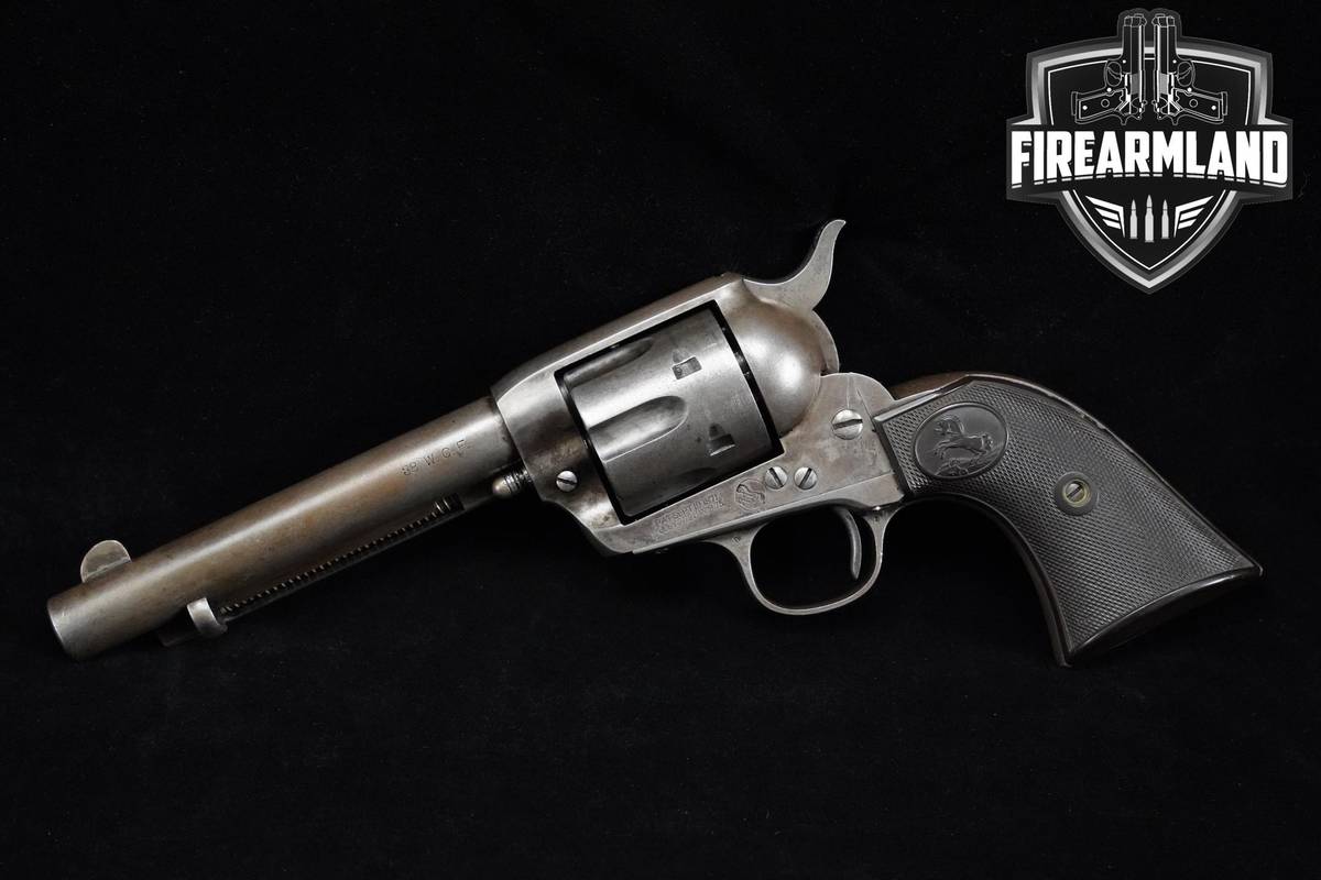 COLT-ARCHIVE-LETTER 1908 Colt Single Action Army 38-40-Win 5.5" SAA