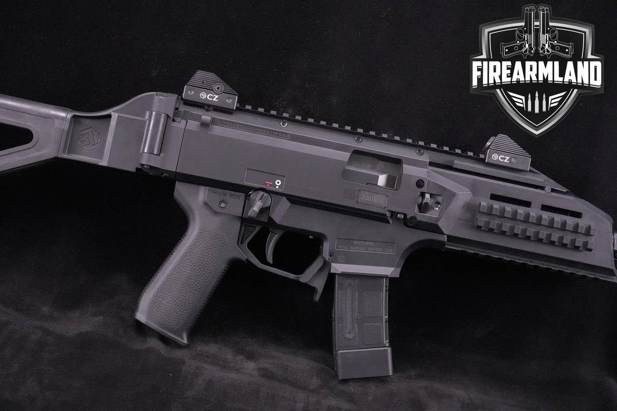 CZ Scorpion EVO 3 S1 9mm 7.75" Black Polymer EVO3 +3 MAGS