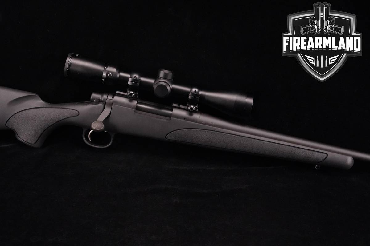 Remington Model 700 ADL Synthetic Combo 243 Win 24" Blued +SCOPE