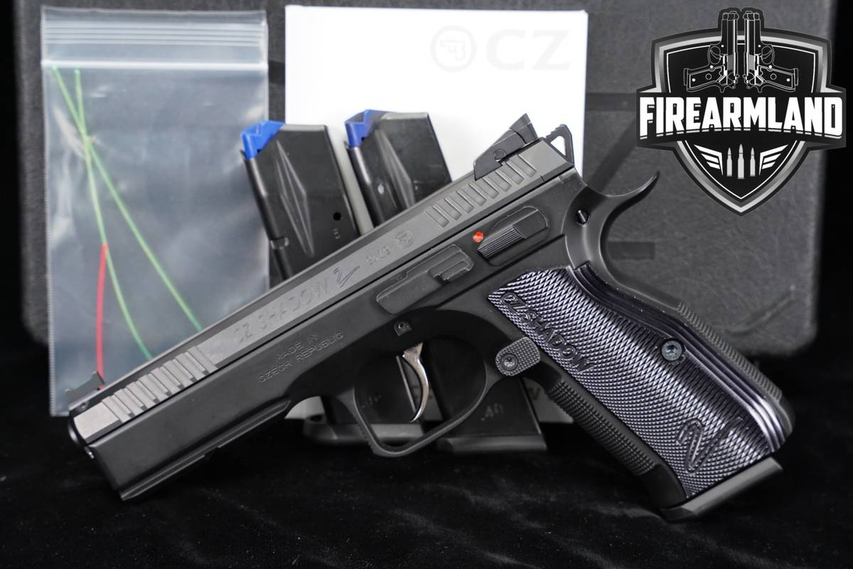 CZ SHADOW 2 9mm Competition-Ready 4.89" +3 MAGS & ORIG CASE