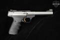 2009 Browning Buck Mark Camper Stainless URX .22 LR Two-Tone Stainless & Black in Very Good Condition Image 4