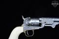 Franklin Mint Colt Model 1851 Navy Wild Bill Hickok Non-Firing Replica .36 Polished Steel/Brass in Very Good Condition Image 4