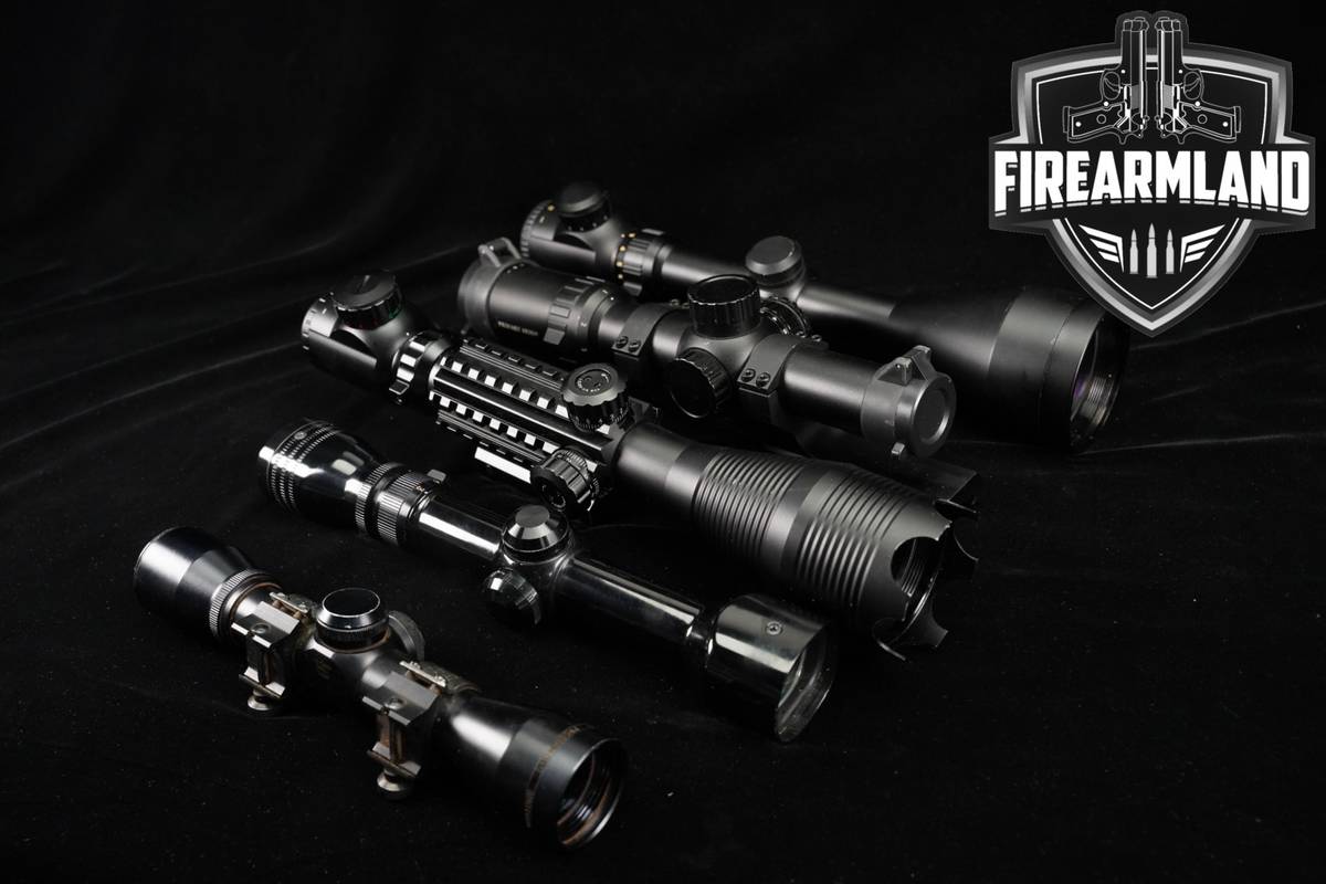 FIVE SCOPE LOT 5 Pack ProDiamond Redfield Pinty NcSTAR Primary Arms Scopes