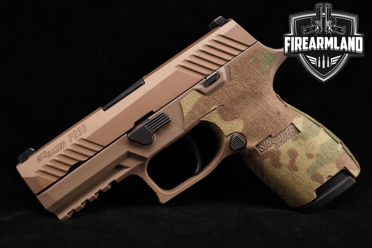 Sig Sauer P320 Compact 9mm 3.75" FDE Sig-Sauer P320 Compact +3 MAGS