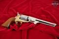 1991 F.lli Pietta 1851 Reb Nord Navy De Luxe .44 Brass & Polished Steel in Good Condition Image 2