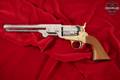 1991 F.lli Pietta 1851 Reb Nord Navy De Luxe .44 Brass & Polished Steel in Good Condition Image 3