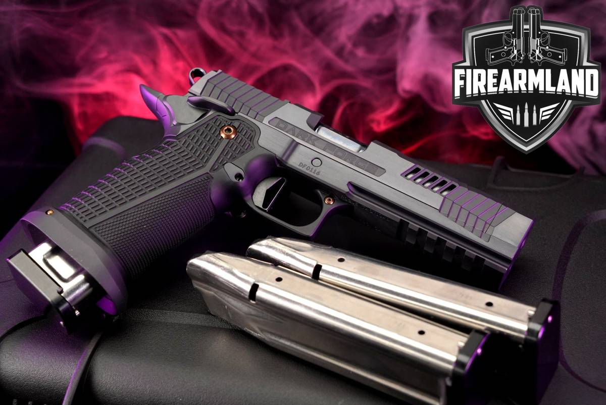 DESIRED DARK FORGE Reaper 9mm 5" 1911 2011 +3 MAGS & ORIG CASE