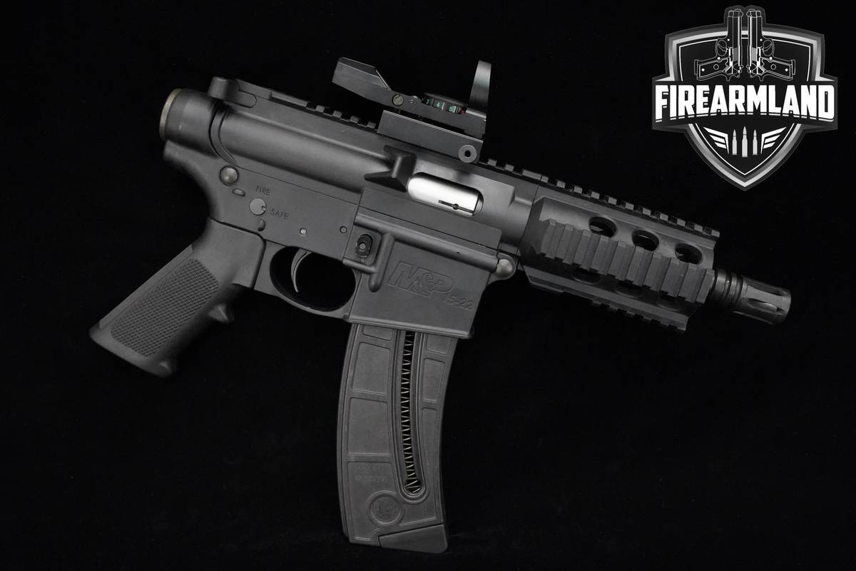 Smith & Wesson M&P 15-22 PISTOL 22LR 6" S&W 15-22 AR-15 AR15 +OPTIC