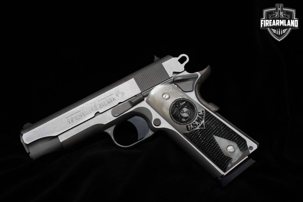 ORIG CASE Colt 1911 Commander 45 ACP Colt 45ACP 1911 8+1 Commander +HOLSTER