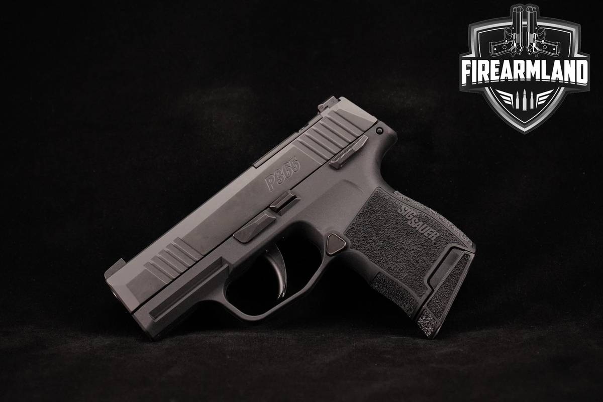 Sig Sauer P365 Optic Ready MS 9mm 3.1" Nitron P 365 +2 MAGS & ORIG CASE