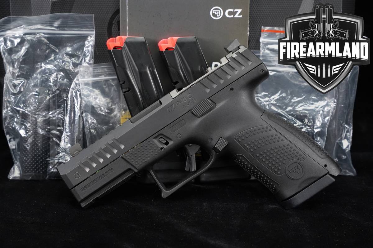 CZ P-10 C OR Optics-Ready PORTED 9mm 4.02 P10C P10 +3 MAGS & ORIG CASE