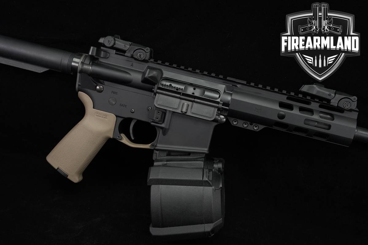 Palmetto State Armory PSA PA-15 Pistol 5.56 NATO AR15 8" AR +2 MAGS