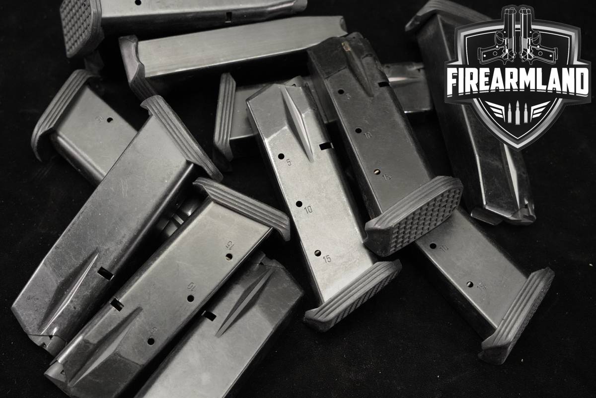 TWELVE (12) Archon Firearms Type B 15 Round Magazines 9mm Luger Mags
