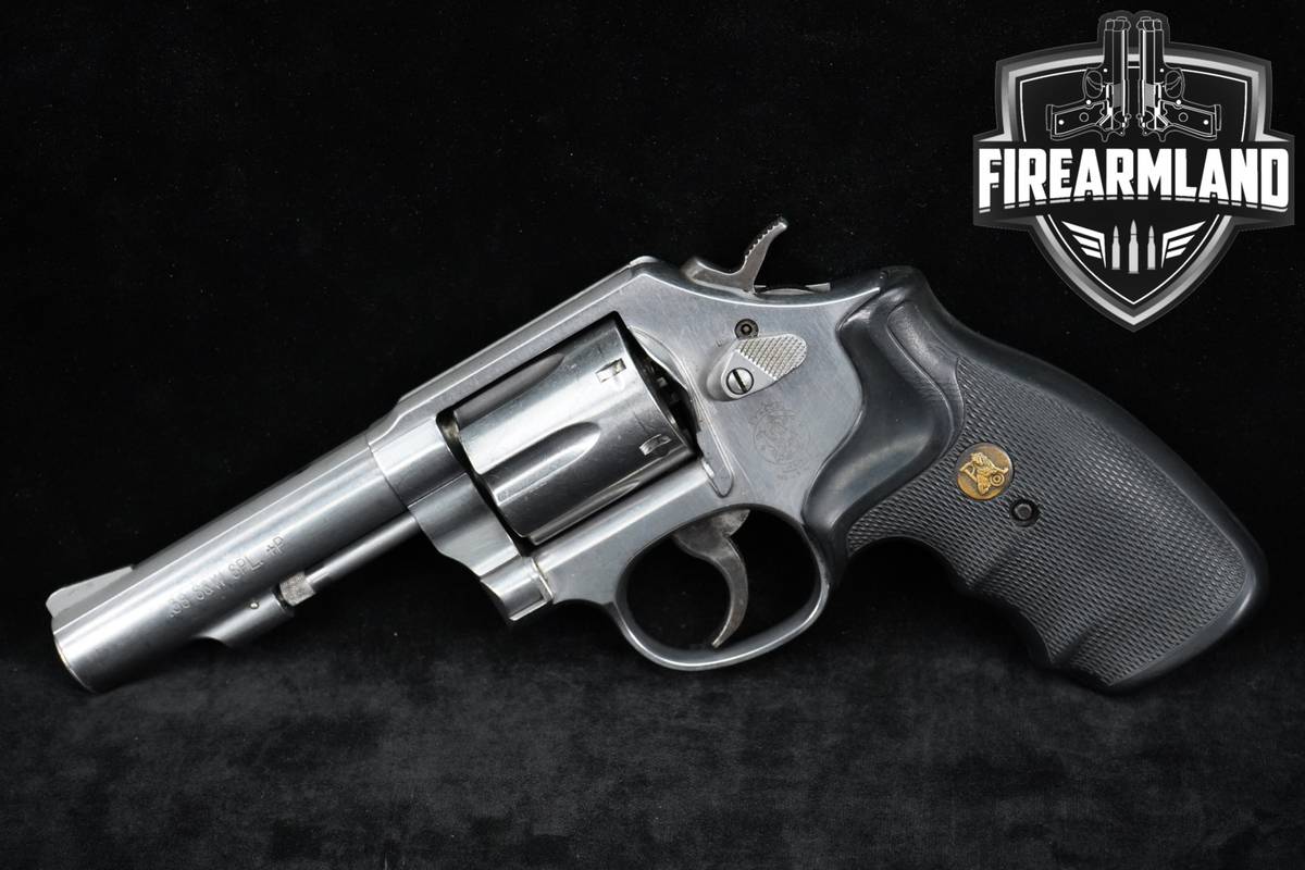 K-FRAME Smith & Wesson S&W Model 64 64-8 38 Special 4" Stainless Revolver