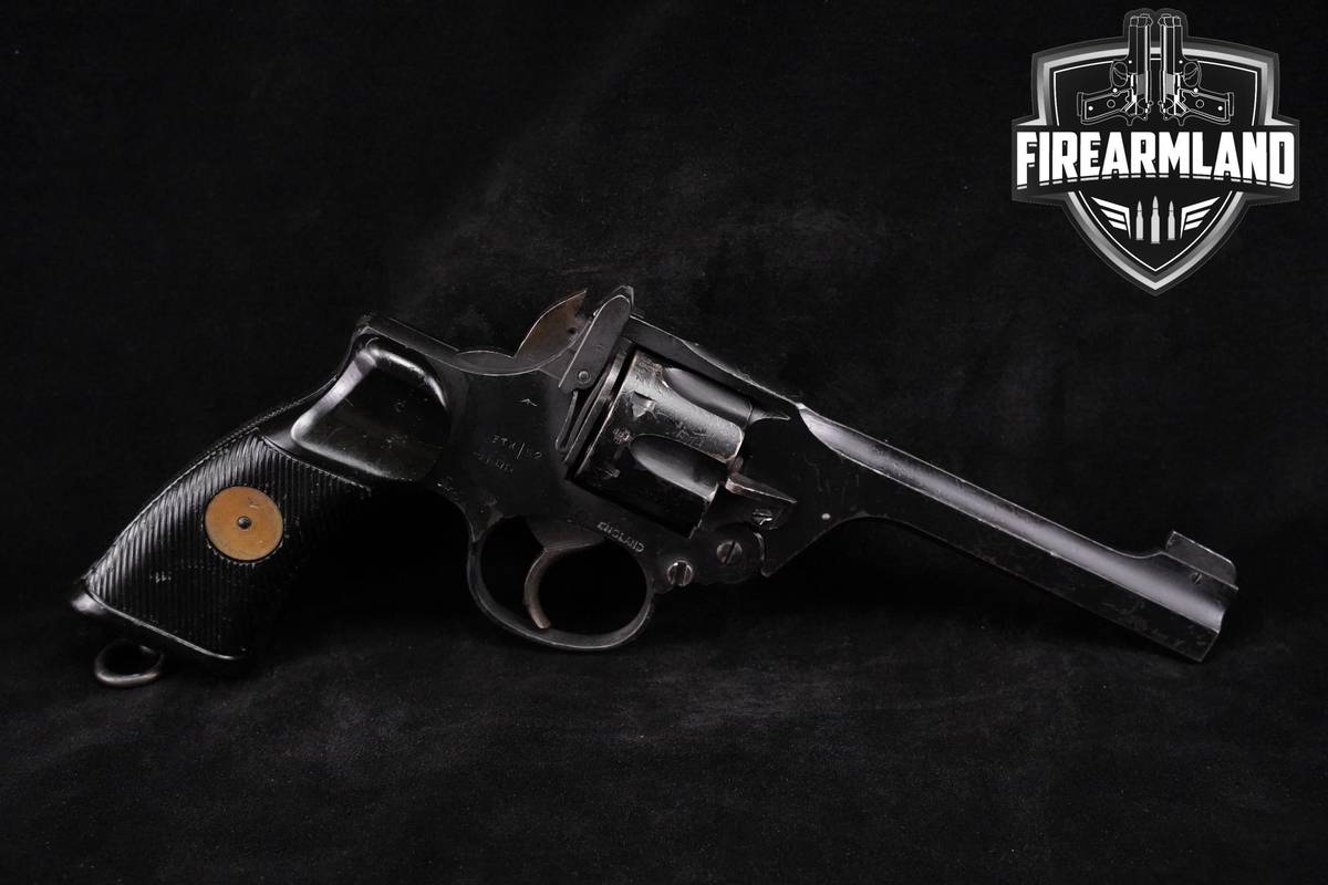 1942 Royal Small Arms Factory RSAF No. 2 Revolver Mk I** 38 S&W 5" Blued