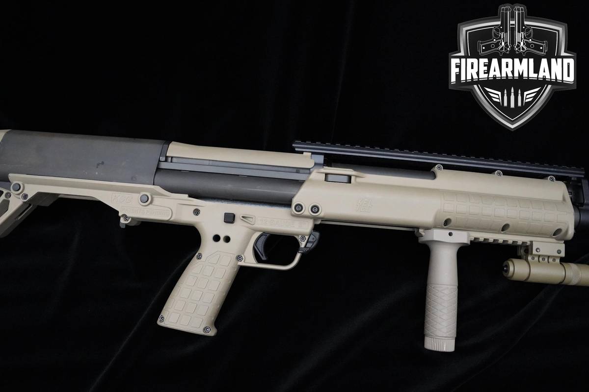 Kel-Tec KSG 12-Gauge 18.5" 12+1 FDE 3" Shotgun Keltec Kel-Tec 12-Ga KSG