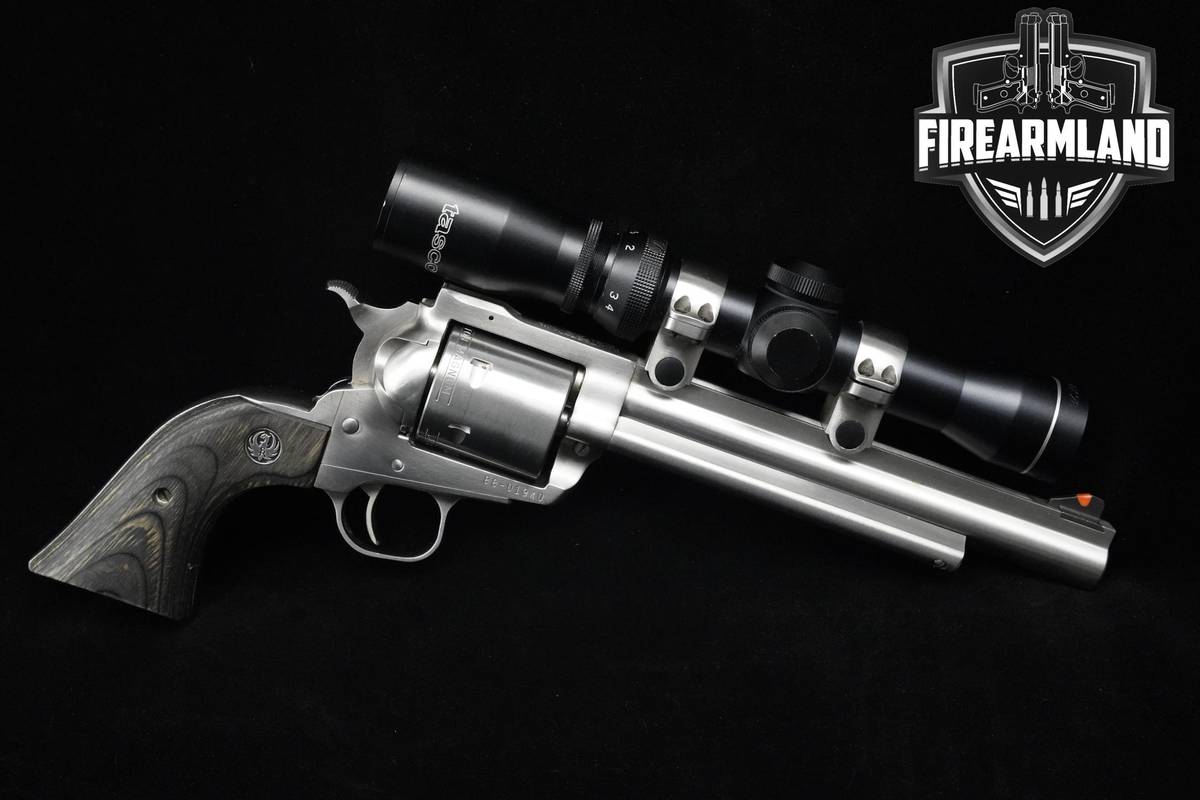 1992 Ruger New Model Super Blackhawk Hunter Stainless 44 Magnum Ruger OPTIC