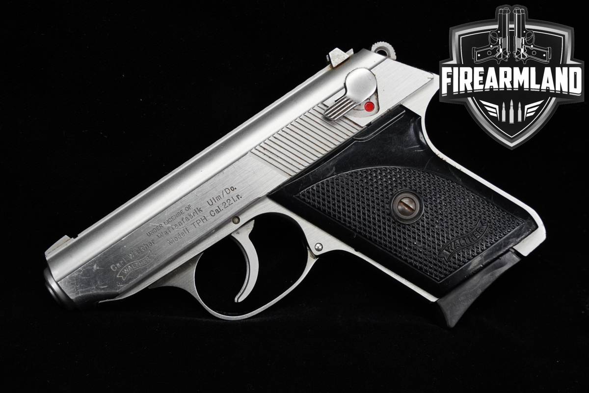 Walther Interarms TPH 22LR 2.8" Fixed BBL TP PPK-Pattern GUNSMITH SPECIAL