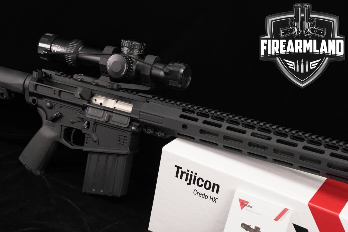 LIKE-NEW SLR Rifleworks B30 308 Win AR-10 AR10 SLRB30 +TRIJICON SCOPE
