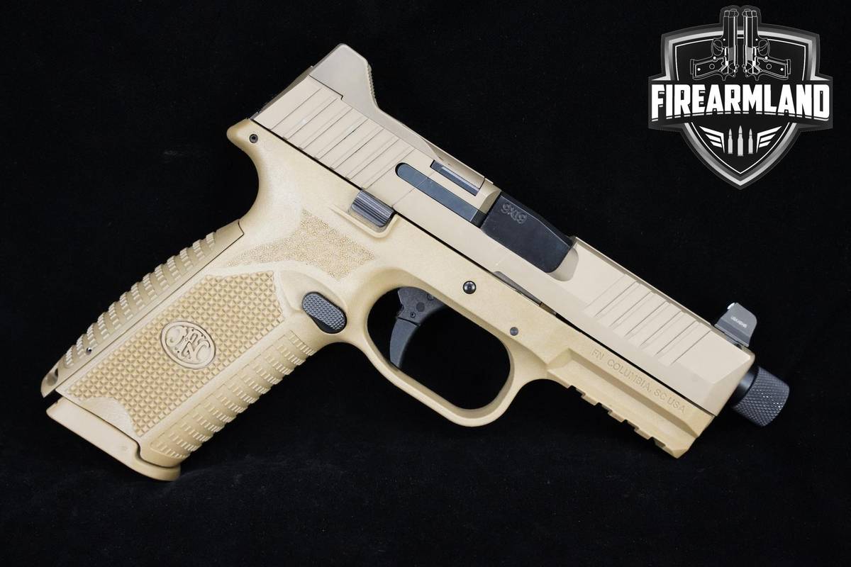 FN 509 Tactical (FNH) 9mm 4.5" Threaded FDE FN FN509-Tactical +ORIG CASE
