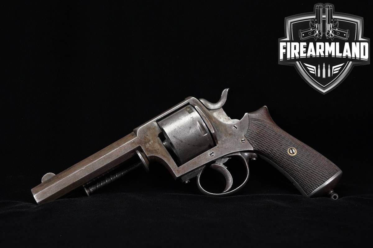 VINTAGE 1880's Webley RIC No. 1-½ .450 Adams 4.6" DA/SA Victorian Antique