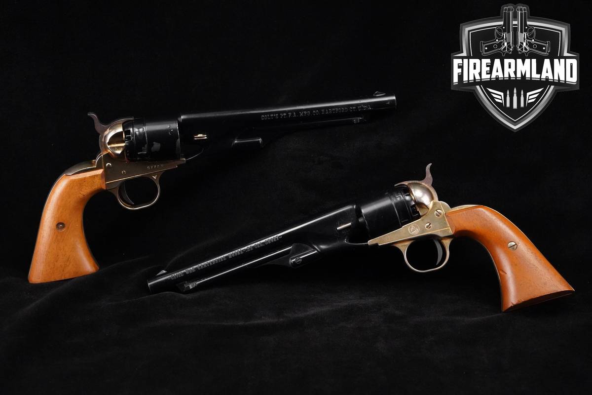 DUELING PAIR! Colt Civil War Centennial Model .22-S 6" Blued & Gold-Plated