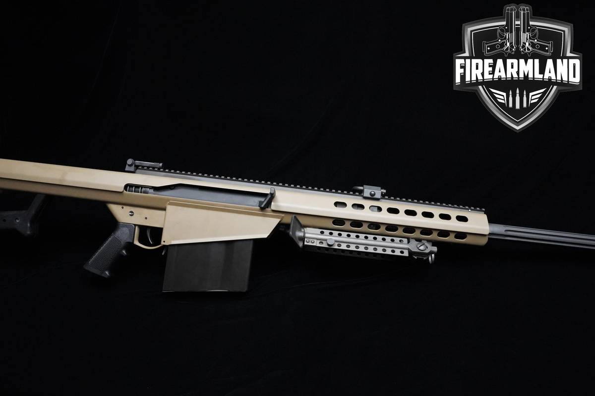 Barrett M82A1 50 BMG 29" FDE Barrett BMG Fifty M82 +ORIG BOX