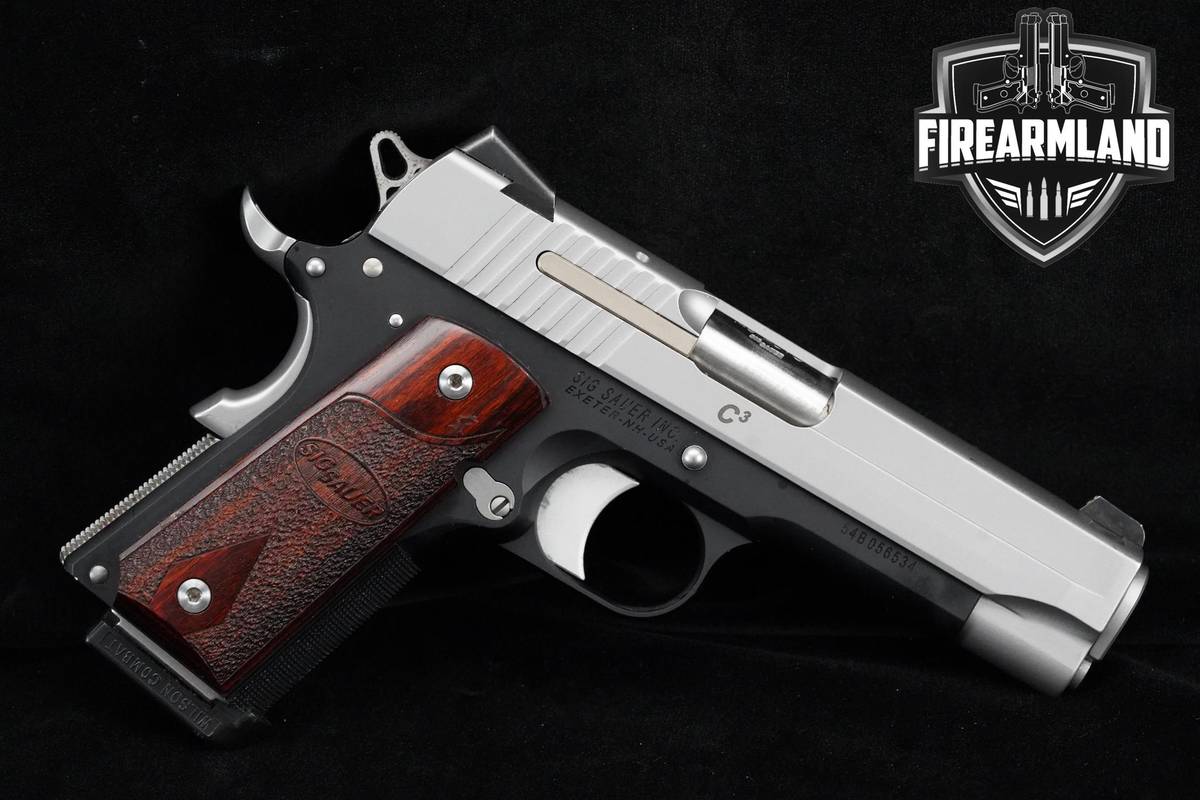 Sig Sauer 1911 C3 45 ACP 1911 4.2" Two-Tone Sig-Sauer 1911 +4MAGS