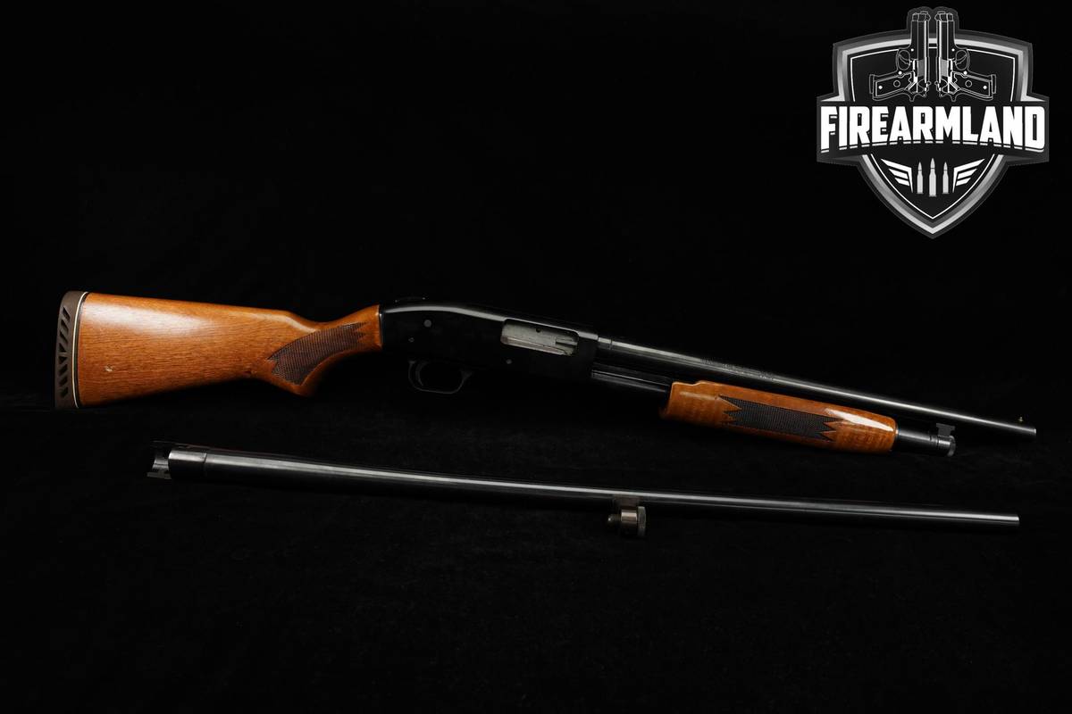 Mossberg Model 500A Two-Barrel Set 12-Gauge 18.5" & 28" Blued & Hardwood