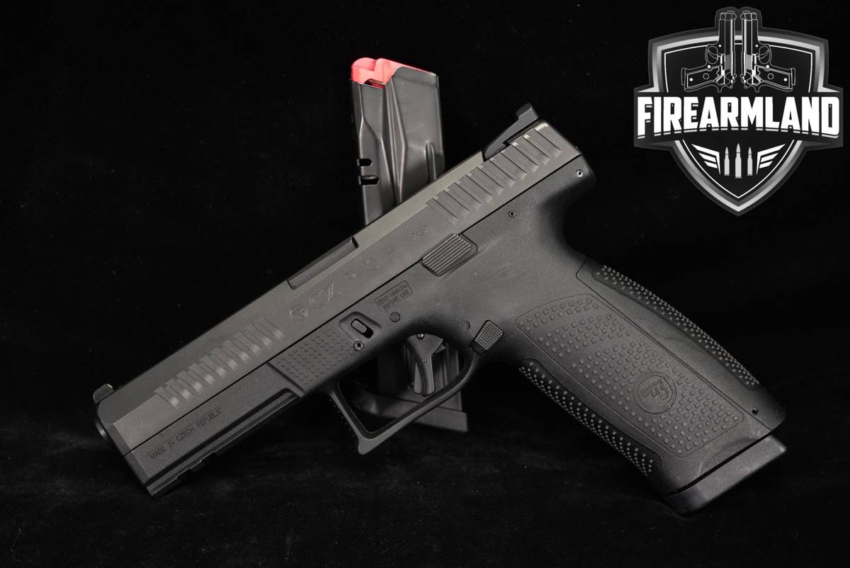 CZ P-10 F 9mm 4.5" Black Nitride P10 P10F +2 MAGS