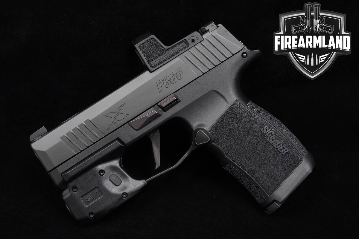 Sig Sauer P365X Texas Ranger Edition 9mm 3.1" Sig-Sauer P365X P-365-X 2MAGS