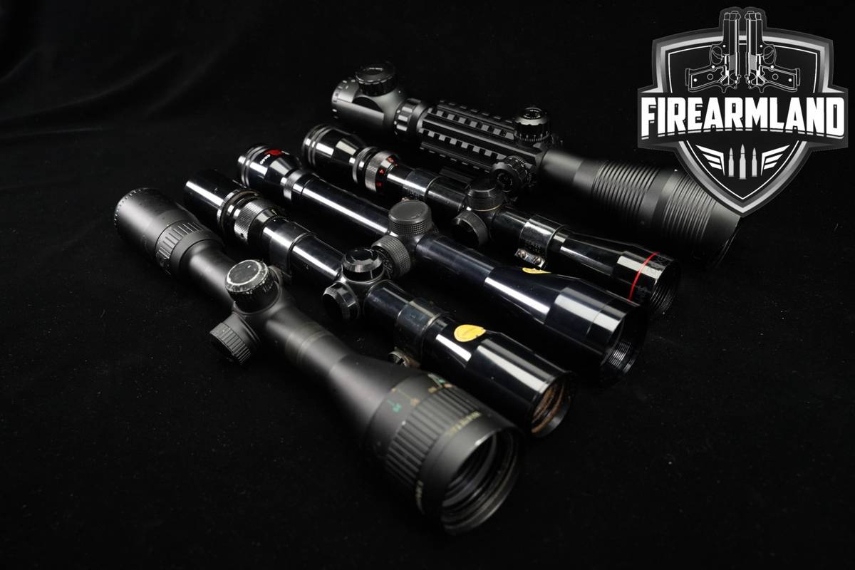 FIVE SCOPE LOT 5 Pack Simmons Tasco Bushnell Riflescope Scopes