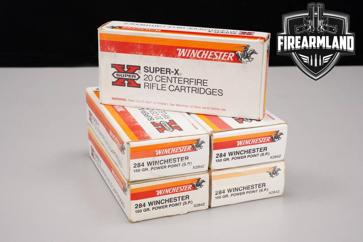 WINCHESTER SUPER X 284 Win Ammunition 284-Win Ammo 100 ROUNDS