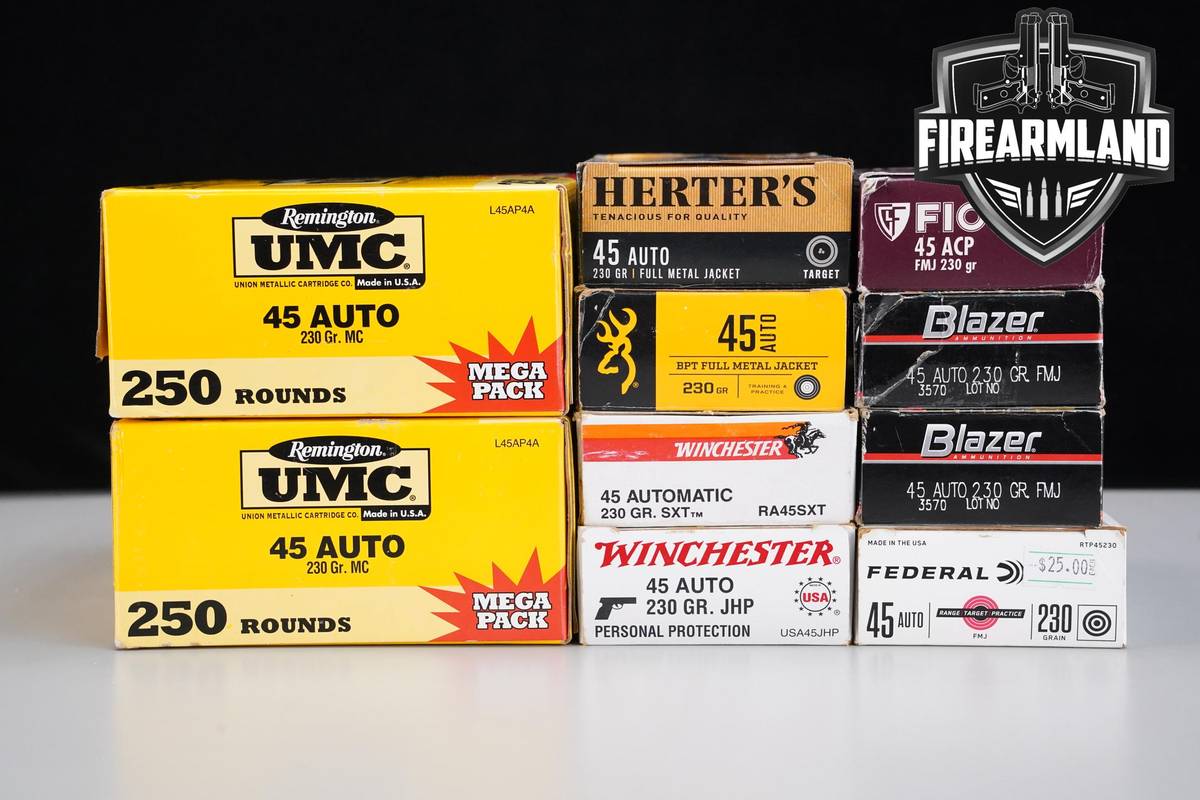 900 RDS! 45 ACP Ammo 45ACP