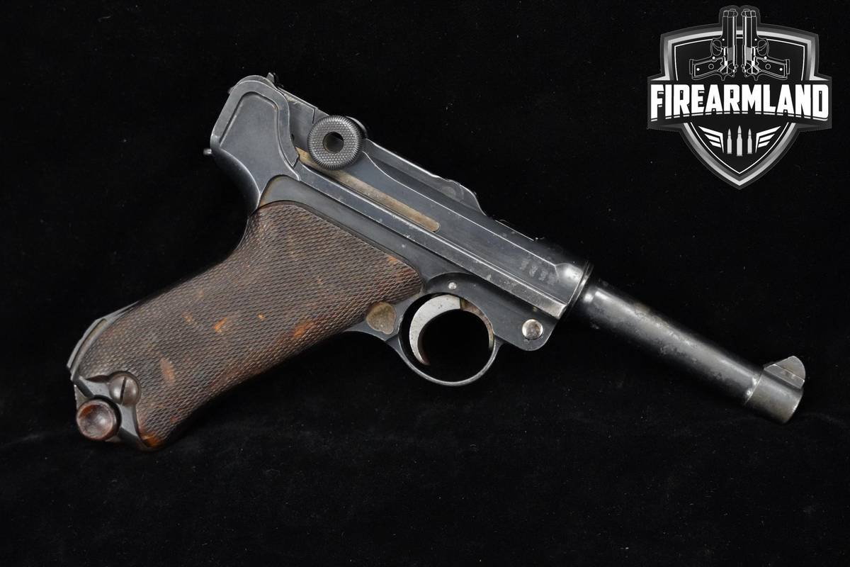 1914 DWM P.08 Luger P08 9mm 3.9" Blued