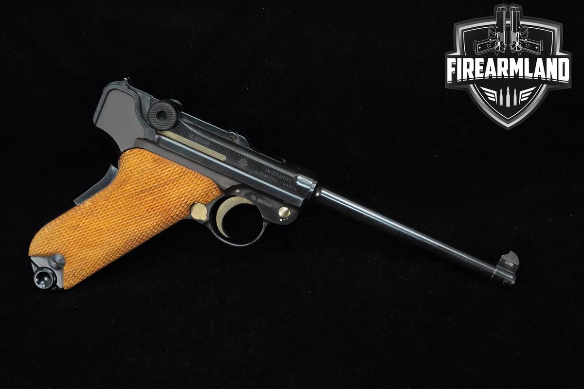 1970's Mauser Luger American Eagle 30 Luger 6" Blued Mauser P08 P-08
