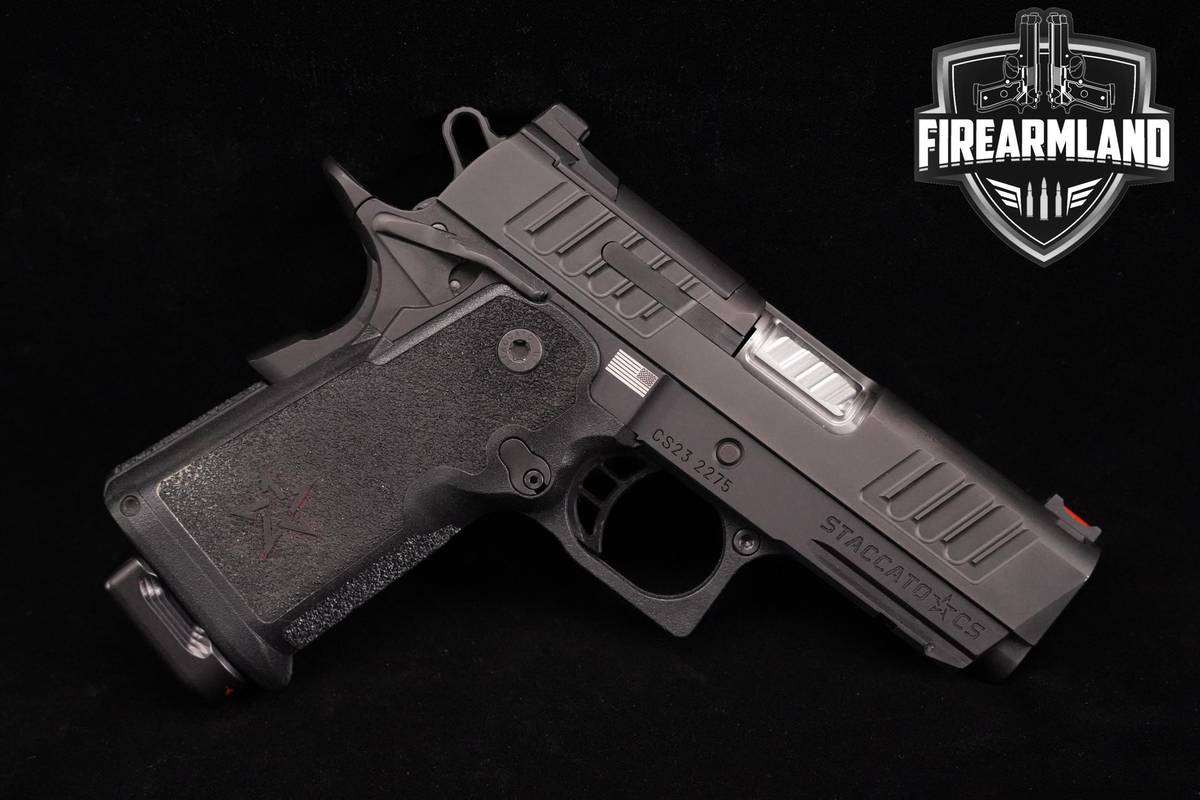 Staccato (STI) CS 9mm 3.5" Staccato CS 1911-2011 3MAGS, ORIG CASE & HOLSTER