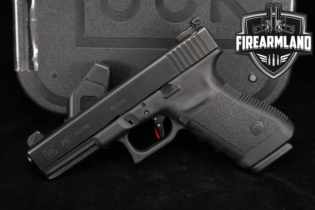 Glock 21C Gen3 G21 Gen 3 21-C 45 ACP 4.6" INTEGRAL TWO PORT +ORIG CASE