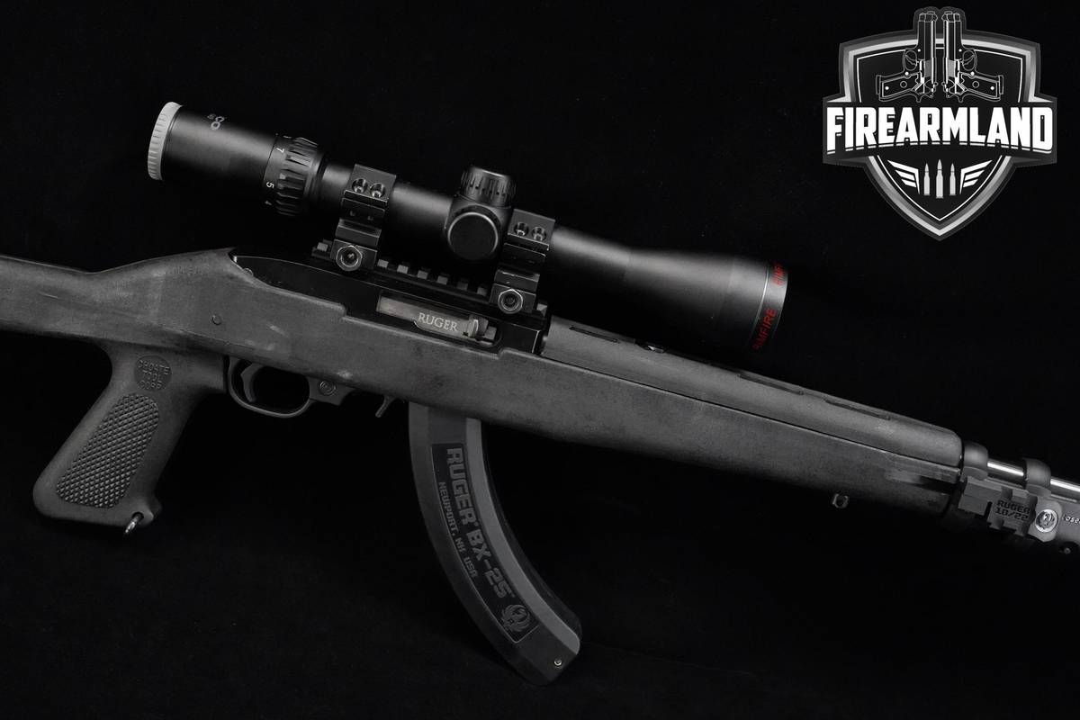 STURM Ruger Model 10/22 22LR 18.5" Ruger 10/22 +2 MAGS & OPTIC