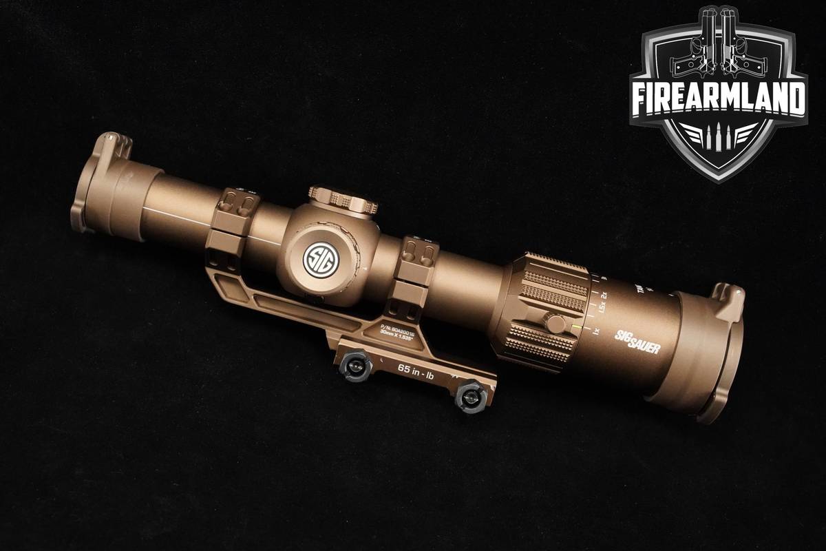 Sig Sauer TANGO-MSR 1-8x24 BDC8 Reticle SFP Illum. +OPTIC