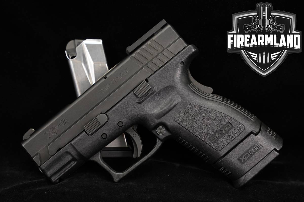 Springfield Armory XD-9 Sub-Compact 9mm Optics-Ready 3" XD9 +2 MAGS