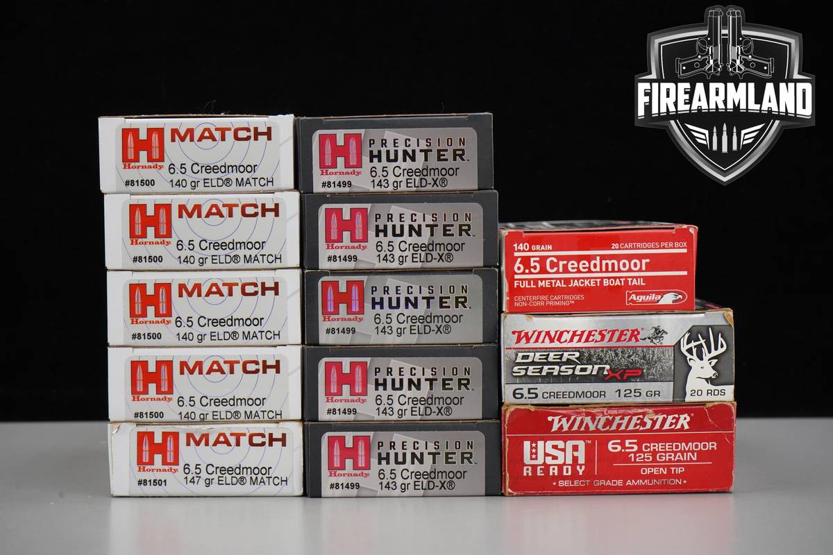 260 RDS! 6.5 Creedmoor Ammo 6.5CM