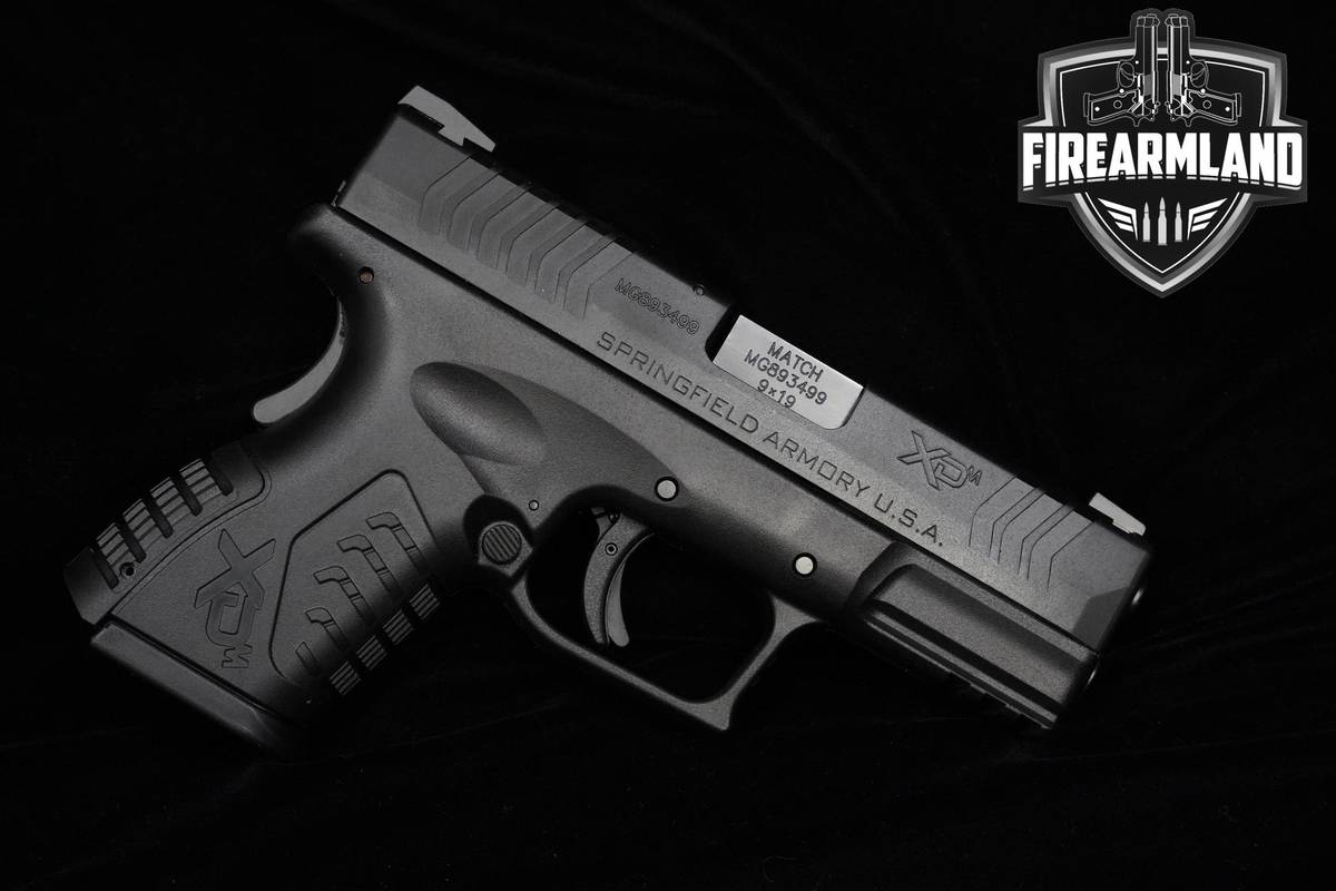 Springfield Armory XDm-9 Compact 3.8 9mm Springfield XDm-9 XD-M +3 MAGS